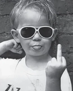 Sticker from Middle Finger | @RitikXD @StickerPanel