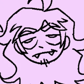 😐 emoji Dice Carroll @ewwwabug Telegram sticker 19 of 81