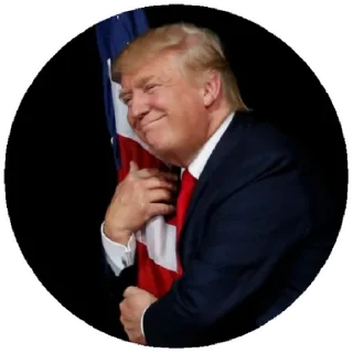 Sticker from Donald Trump