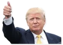 Sticker from Donald Trump