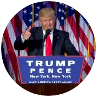 😁 emoji Donald Trump Telegram sticker 7 of 26