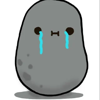 😭 emoji black starter pack Telegram sticker 10 of 50