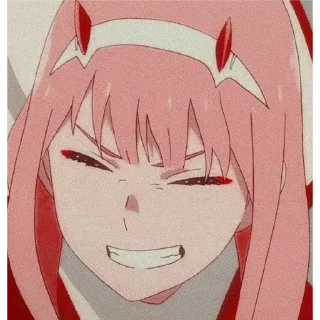 Sticker from Zero two