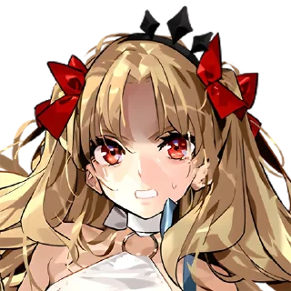 Sticker from Space Ereshkigal Expressions - @Lyrx997