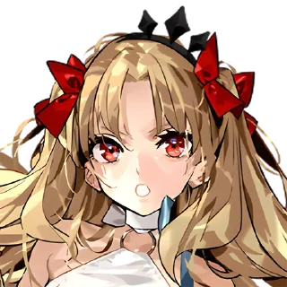 Sticker from Space Ereshkigal Expressions - @Lyrx997