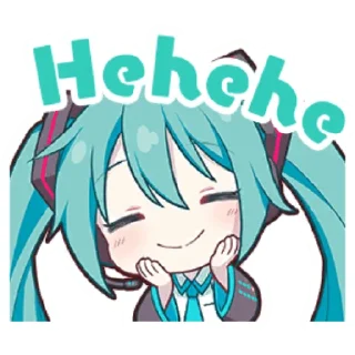Sticker from Project Sekai Miku