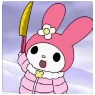🔪 emoji Pink Lady Telegram sticker 24 of 50