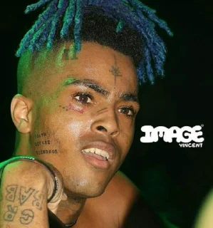 🌑 emoji XXXTentacion @IlifelessI Telegram sticker 7 of 45