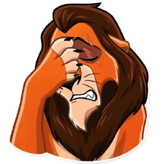 🤦‍♂ emoji Iq_olika Telegram sticker 17 of 43