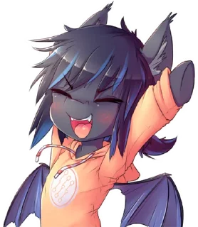 😎 emoji Peach&Midnight Telegram sticker 7 of 26
