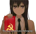 🇷🇺 emoji Commie Anime Girls Telegram sticker 18 of 26