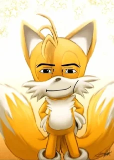 🌟 emoji Tails&Amy Telegram sticker 7 of 27