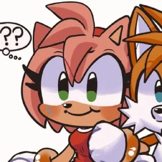🌟 emoji Tails&Amy Telegram sticker 5 of 27