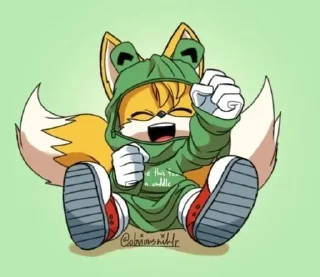 🌟 emoji Tails&Amy Telegram sticker 18 of 27