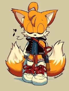 🌟 emoji Tails&Amy Telegram sticker 13 of 27