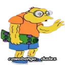 🐌 emoji Simpsons Shitposting Telegram sticker 14 of 24