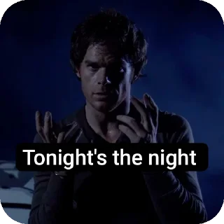 Sticker from Dexter Morgan