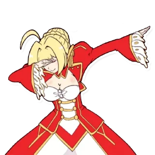😌 emoji Fate/Grand Order | @FGO_GachaHell Telegram sticker 22 of 120