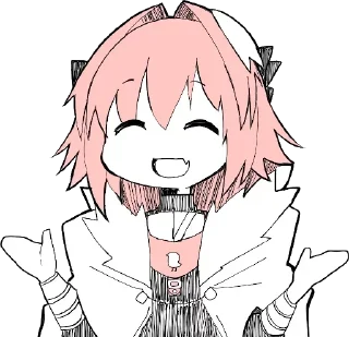🤷‍♂️ emoji Fate/Grand Order | @FGO_GachaHell Telegram sticker 4 of 120