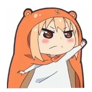 💪 emoji UMARUUU ←⁠(⁠*⁠꒪⁠ヮ⁠꒪⁠*⁠) Telegram sticker 10 of 78