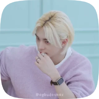 🌟 emoji hyunjin by @ogbudovnax:: Telegram sticker 24 of 36