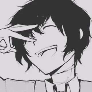 Sticker from Dazai Osamu