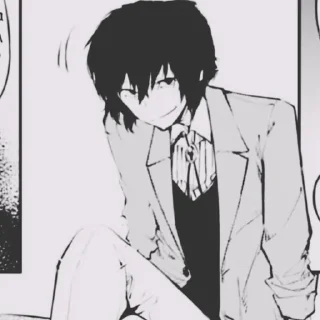 Sticker from Dazai Osamu