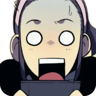 Sticker from Random Anime