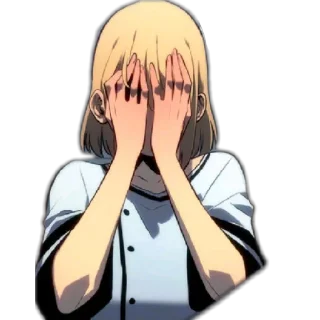 Sticker from Random Anime