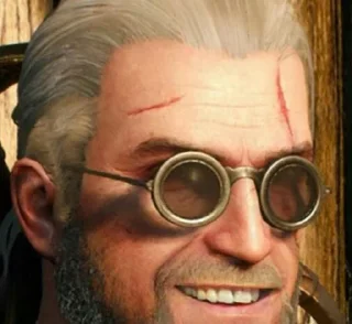 😂 emoji Witcher 3 Telegram sticker 19 of 46