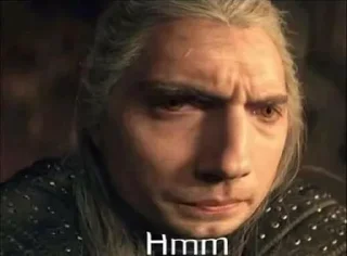 🤔 emoji Witcher 3 Telegram sticker 6 of 46