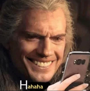 😀 emoji Witcher 3 Telegram sticker 5 of 46
