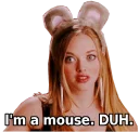 Sticker from Mean Girls Pack