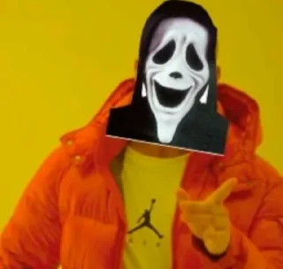 😏 emoji 👻ghostface👻 Telegram sticker 15 of 68
