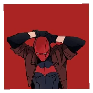🫤 emoji Jason Todd Telegram sticker 22 of 113