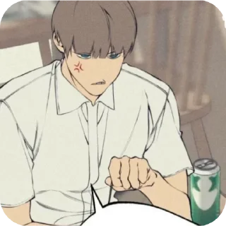 💋 emoji Хёнун 3 Telegram sticker 5 of 69