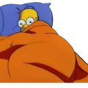 Sticker from Simpsons