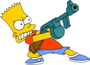 🔫 emoji The Simpsons @amishbni Telegram sticker 16 of 94