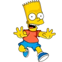 😑 emoji The Simpsons @amishbni Telegram sticker 12 of 94