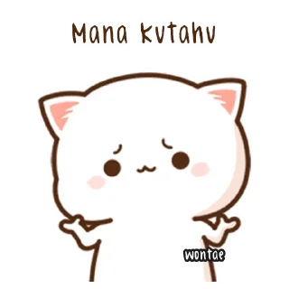 🤷‍♀ emoji Mochi Telegram sticker 13 of 38