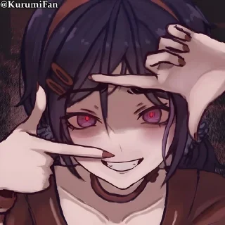 Sticker from 🔪🩸 | Crazy Mita @KurumiFan