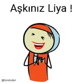❤️ emoji Liya @Qonshubot Telegram sticker 7 of 31