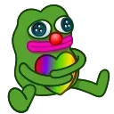 Sticker from Plush PePe @BL_ZH ⇄典藏名⇄ @PC66PC⭅NFT礼物☞ @xgdb55