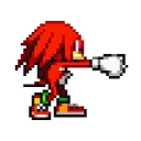 😡 emoji Sonic Advance - Knuckles Telegram sticker 7 of 11