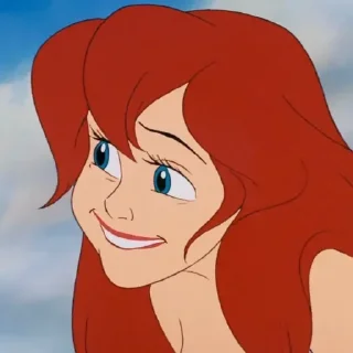 🧜‍♀ emoji ⇢ 𝘼𝙧𝙞𝙚𝙡 𝘿𝙞𝙨𝙣𝙚𝙮 | @AquaStickers 💎 Telegram sticker 14 of 80