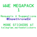 Sticker from WWE