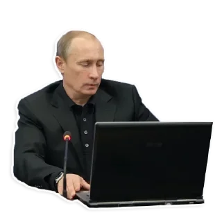 Sticker from Putin (@T3SL4)