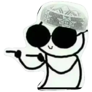 😎 emoji mix @CenterOfSticker Telegram sticker 19 of 100