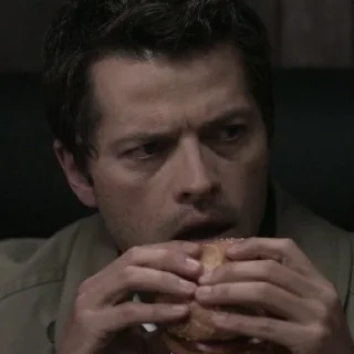 🍔 emoji Castiel's Hundred and One Pray Telegram sticker 17 of 103