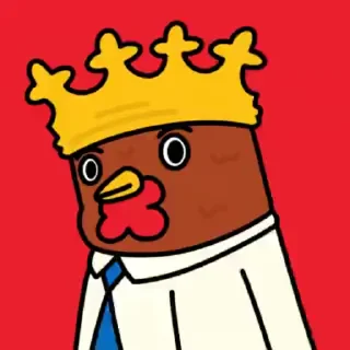 👍 emoji Coq to the moon! @chikniloveu Telegram sticker 16 of 118